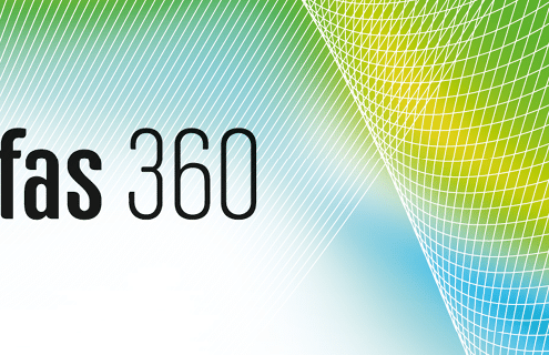 infas 360 Logo und Corporate Design-Elemente