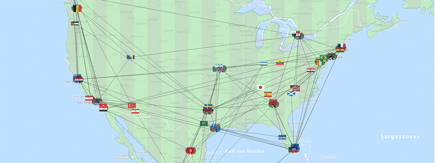 fußball-wm-2026-spielorte-karte-easymap Interaktive Karte der FIFA World Cup 2026 Spielorte in den USA, Kanada und Mexiko